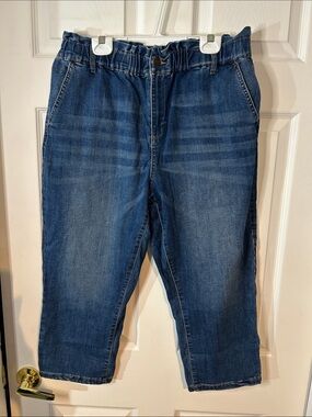 Woman’s Petite Denim Cropped Pants